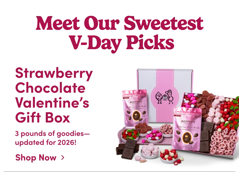 Meet Our Sweetest V-Day Picks | Strawberry Chocolate Valentine's Gift Box