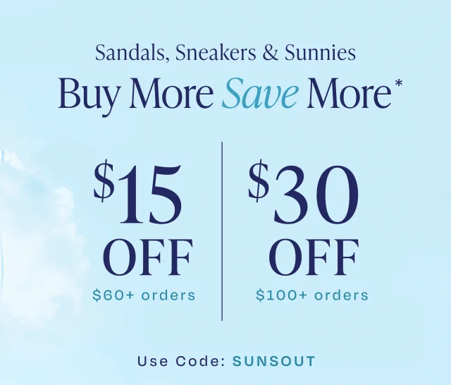 Sandal, Sneakers & Sunnies Sale - Image