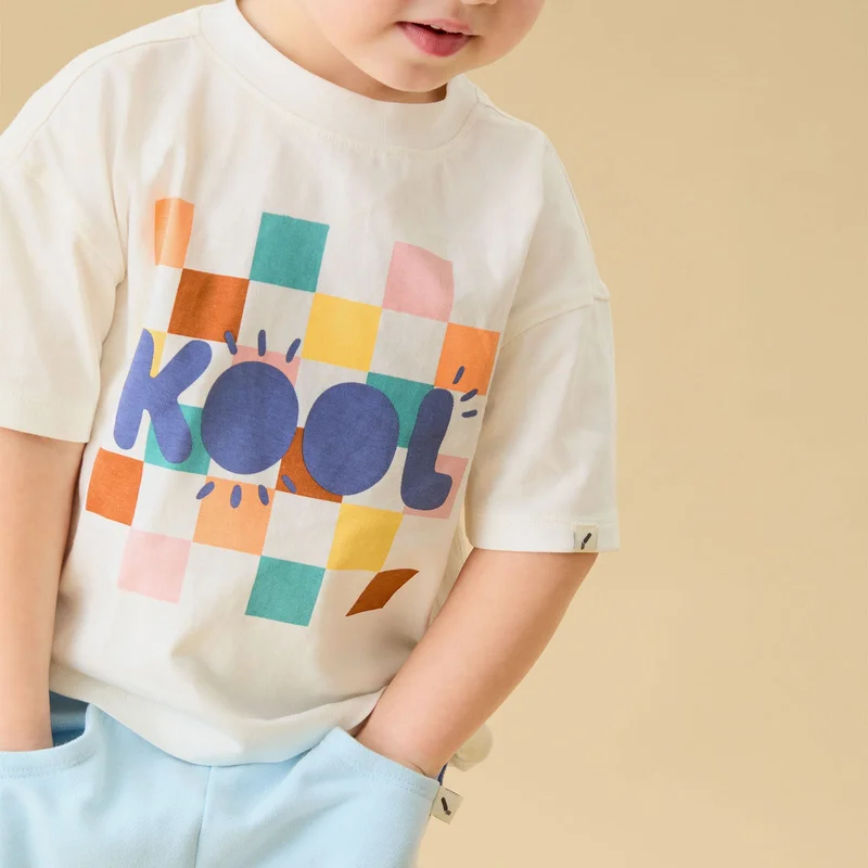 Image of KIDLY by MORI Kool Cotton Tee