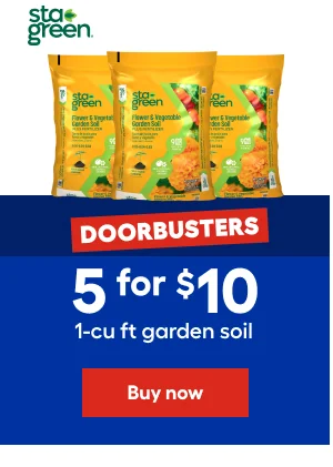 5 for $10 1-cu ft garden soil