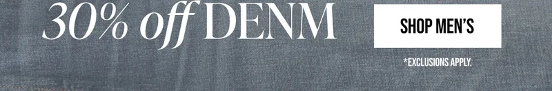 30% off Denim Shop Men's