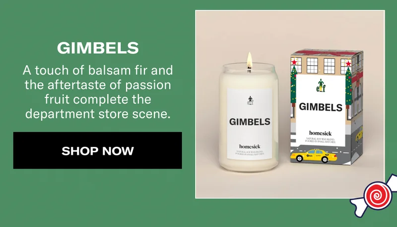 GIMBELS | A touch of balsam fir and the aftertaste of passion fruit complete the department store scene. | SHOP NOW