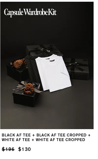 Capsule Wardrobe Kit  Kit  – 3-pack:
