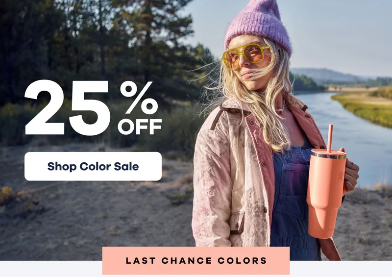 25% OFF | Shop Color Sale