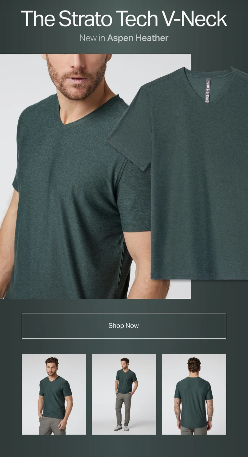 The Strato Tech V-Neck