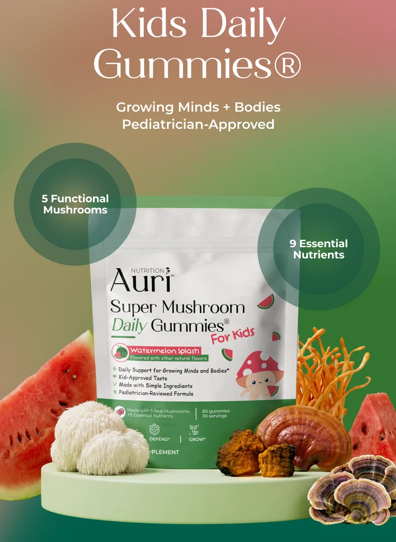 Kids Daily Gummies® GROWING MINDS + BODIES PEDIATRICIAN-APPROVED