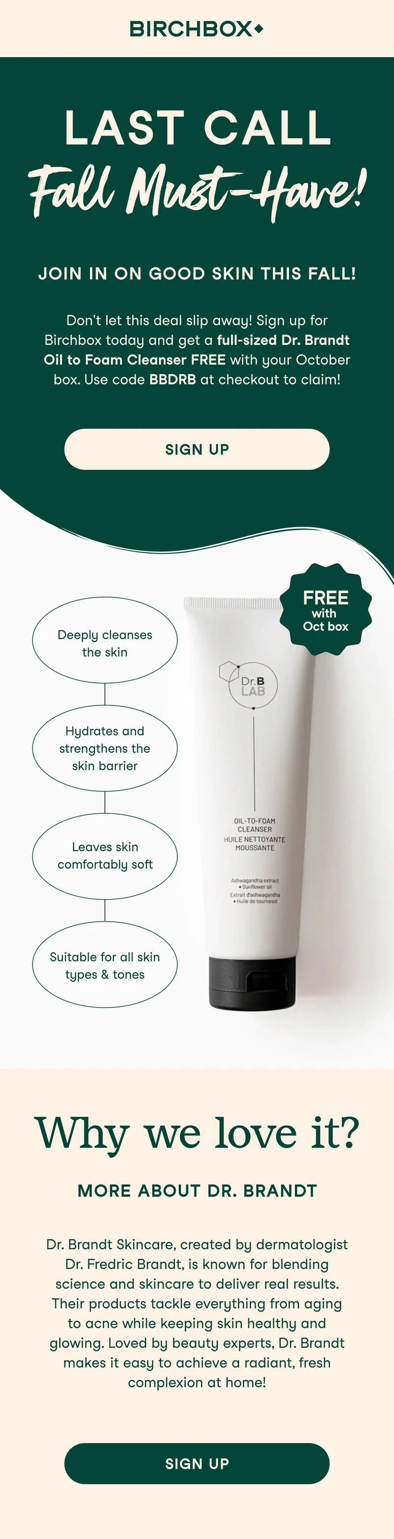 glow for it - join in on good skin this fall!