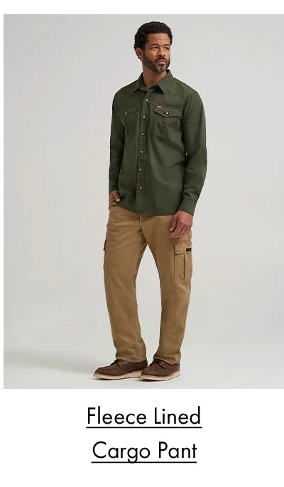 Fleece Lined Cargo Pant
