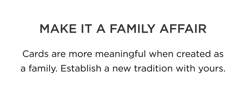 Make It A Family Affair