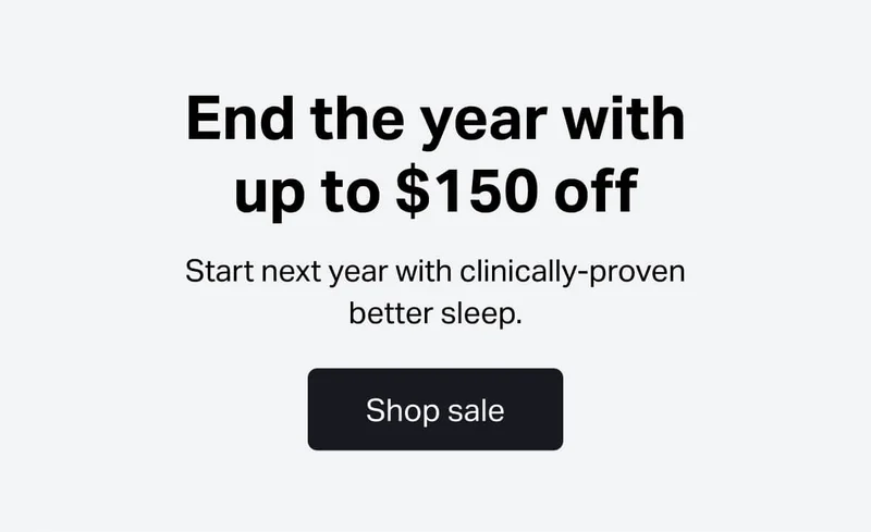End the year with up to $150 off
