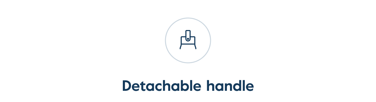 Detachable handle
