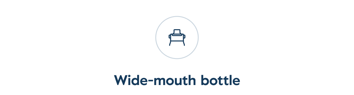 Wide-mouth bottle