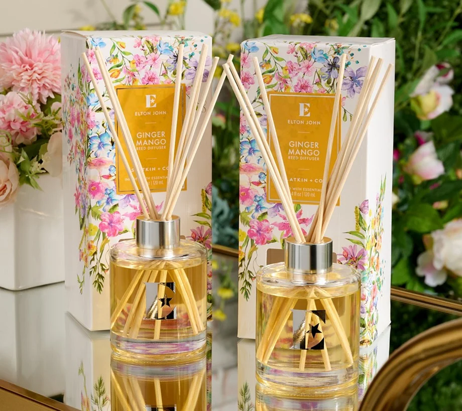 Elton John by Slatkin + Co. Set of 2 Reed Diffusers