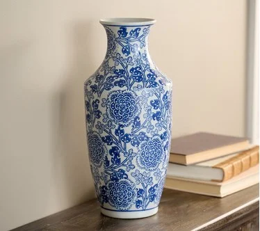 Hotel du Cobb by Dennis Basso Chinoiserie Porcelain Vase