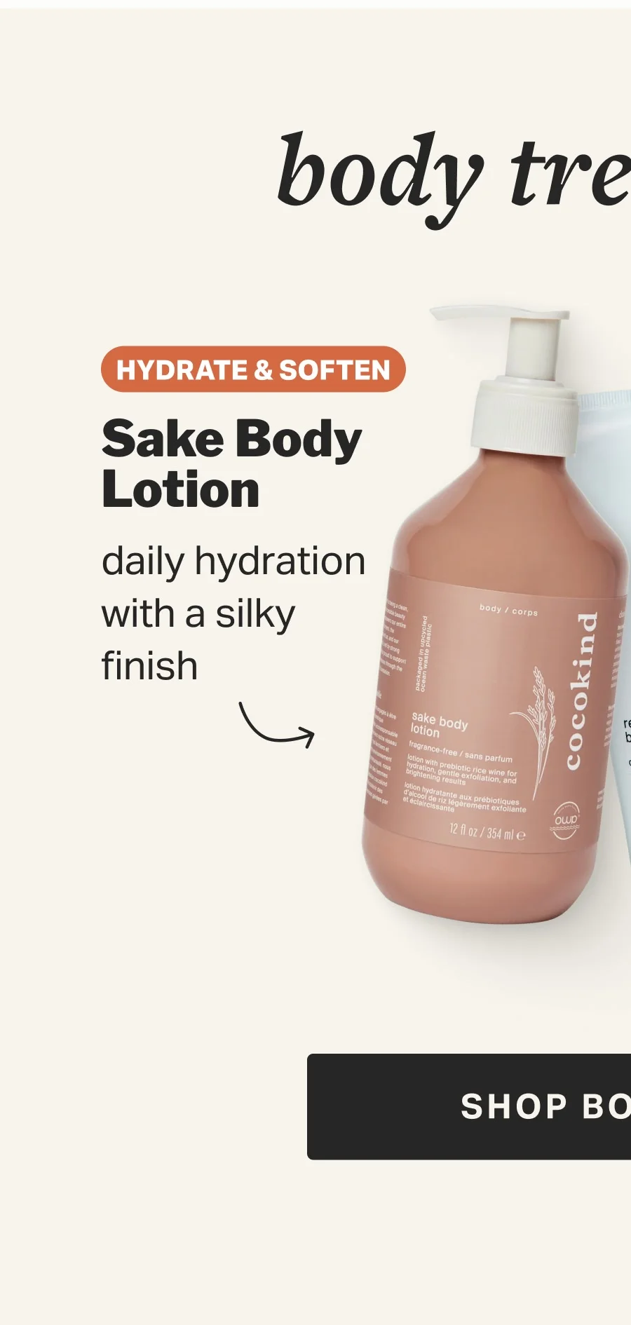 Sake Body Lotion