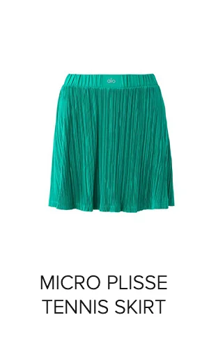 MICRO PLISSE TENNIS SKIRT