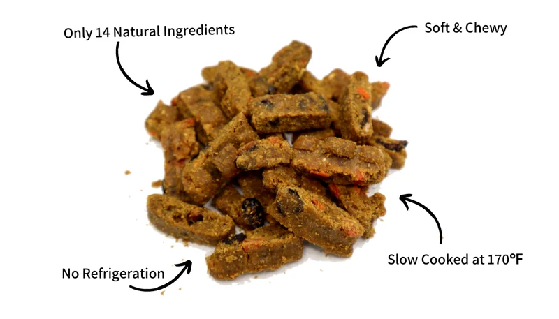 Yumwoof Kibble Closeup
