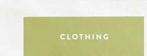 clothing