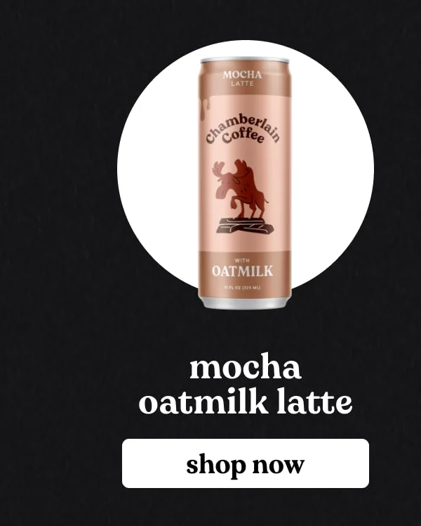 mocha oatmilk latte