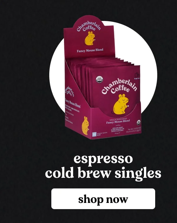 espresso cold brew singles
