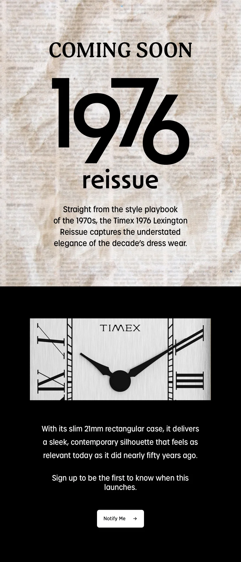 Notify Me (1976 Reissue) - Timex