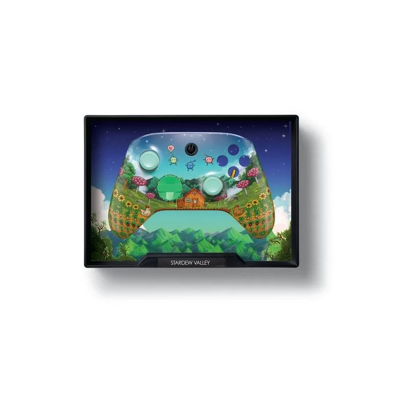CANDY CON Black Base Unit Controller with Stardew Valley Framed Edition