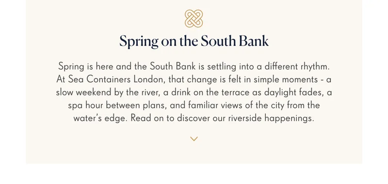 Spring on the South Bank