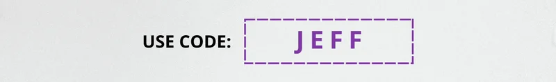 Use Code Jeff