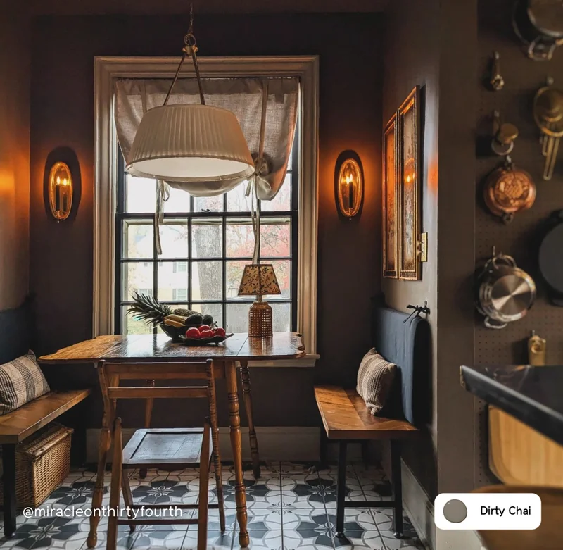 Gif of Clare painted space featuring moody hues