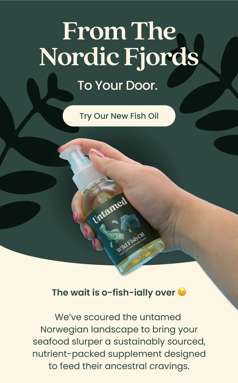 Try Our New Fish Oil