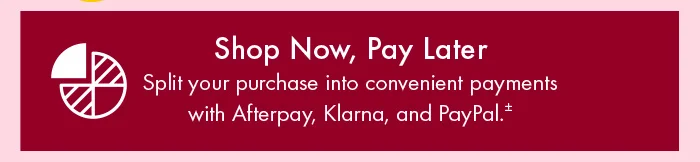 Shop Now, Pay Later