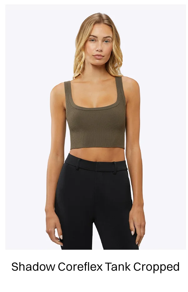 Shadow Coreflex Tank Cropped