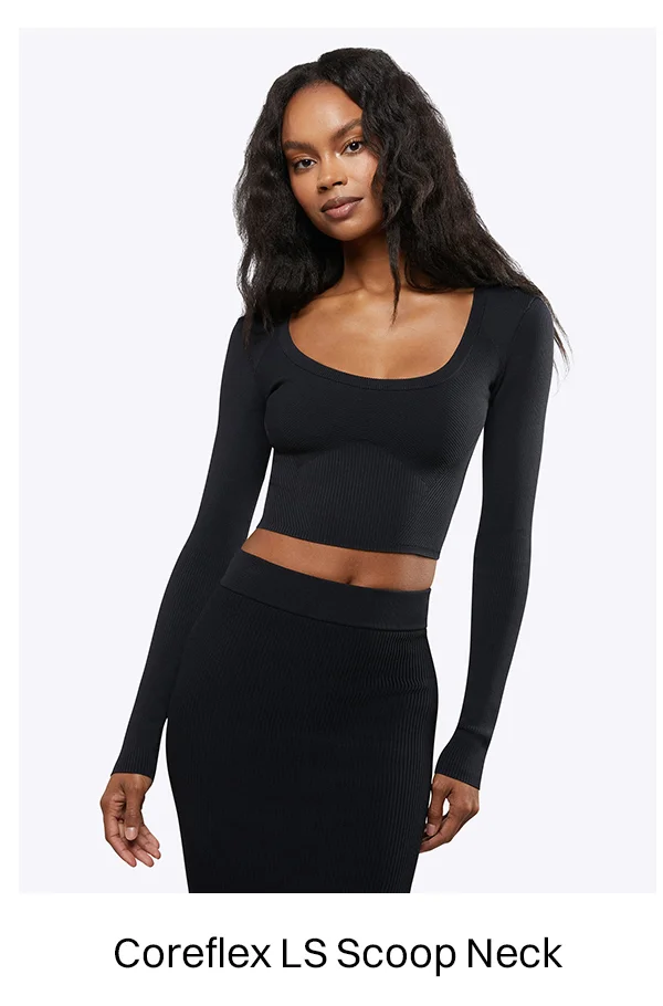 Coreflex Long Sleeve Scoop Neck