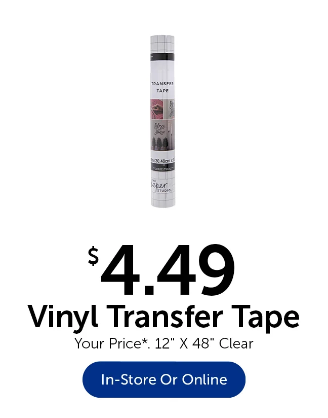 Vinyl Transfer Tape