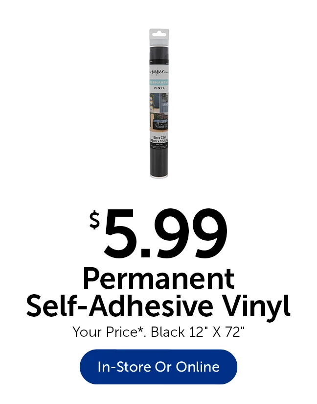 Permanent Self-Adhesive Vinyl