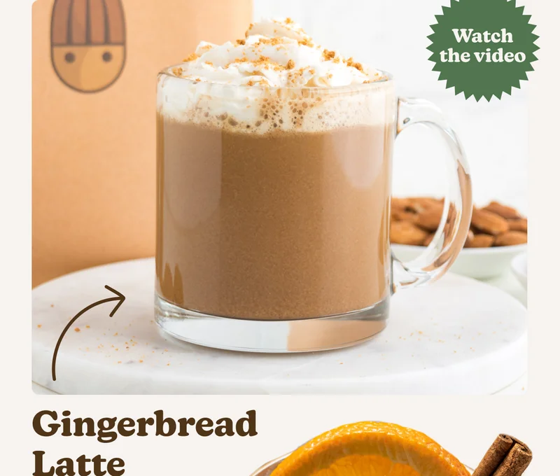 Gingerbread latte recipe video