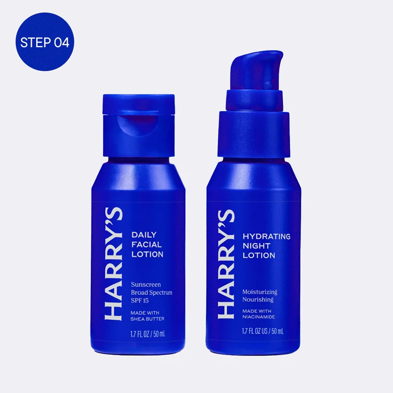 Step 04 Daily Facial Lotion and Hydrating Night Lotion