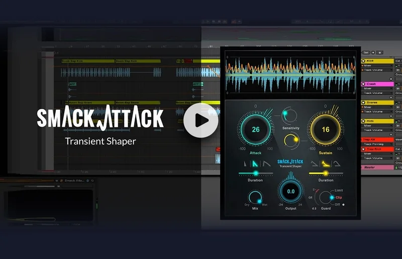 Get Punchier Drums & Percussive Sounds: Smack Attack Transient Shaper