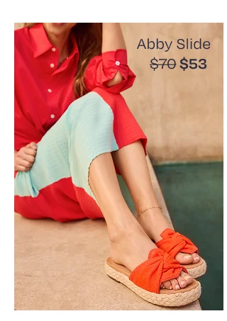 Abby Slide Flatform Espadrille Sandal - Image