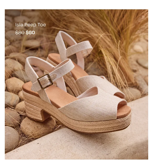 Isla Peep Toe Heeled Sandal - Image