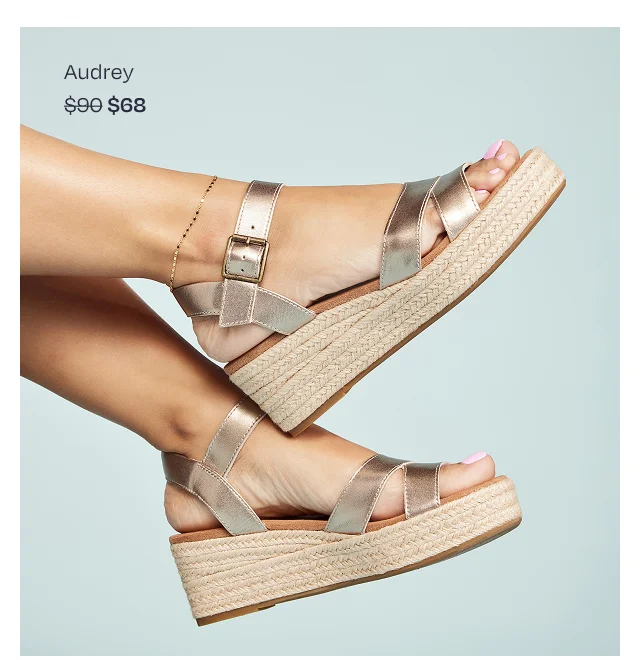 Audrey Wedge Sandal - Image