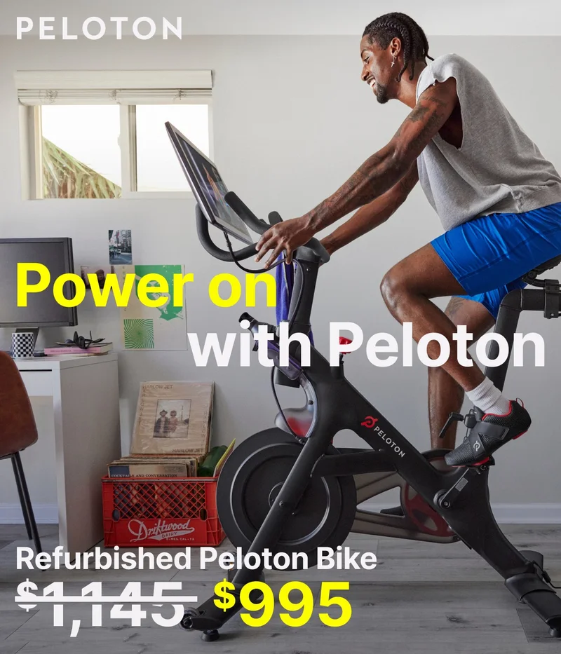 Get the Refurbished Peloton Bike for $995