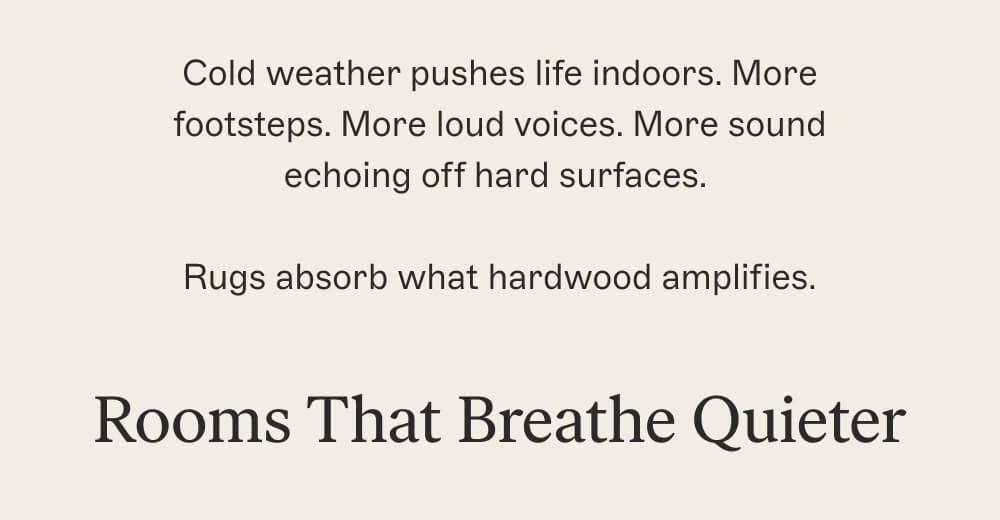 Rooms That Breathe Quieter