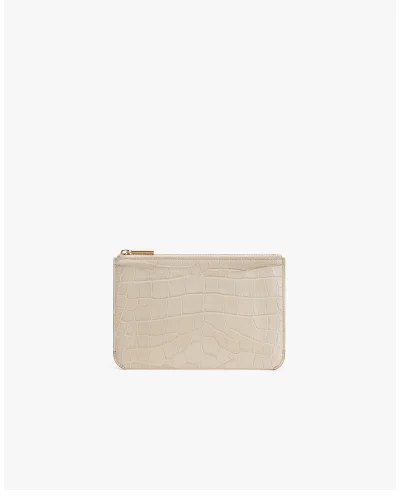 System Zipper Pouch (Croco)