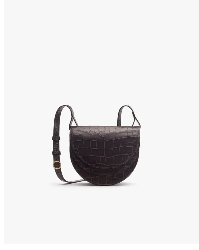 Double Moon Saddle Bag (Croco)