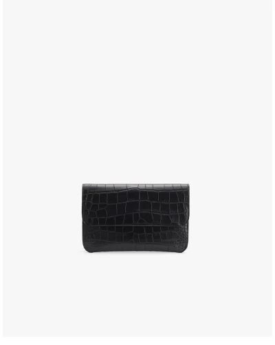 System Flap Bag (Croco)