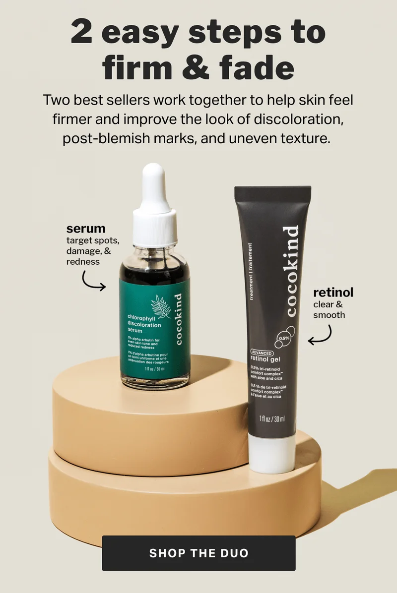 2 easy steps to firm & fade SHOP THE DUO