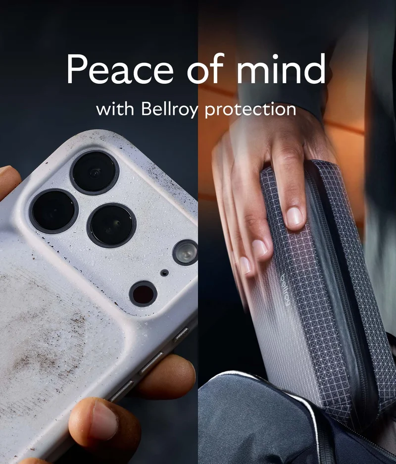 Peace of mind with Bellroy protection