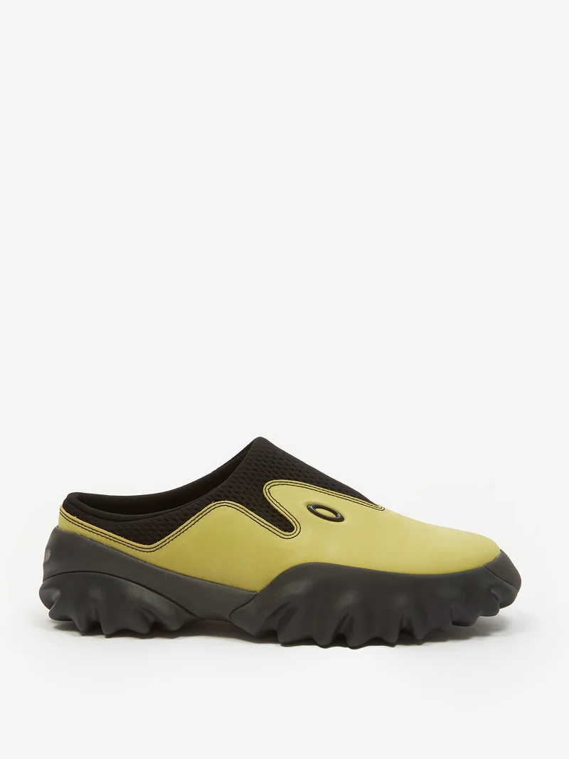Image of Brain Dead x Oakley Factory Team Suede Chop Saw Mule - Celery/Black