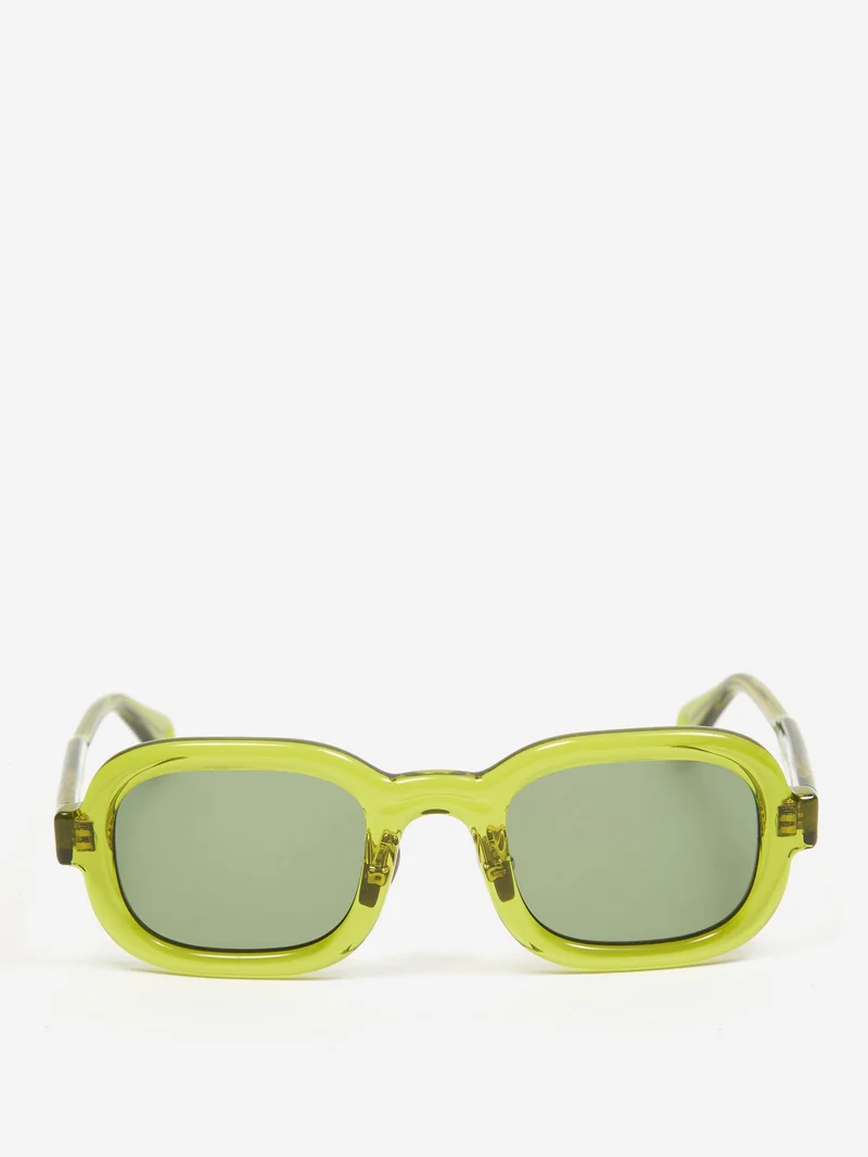 Image of Brain Dead Newman Eye Protection - Green/Dark Green Lens